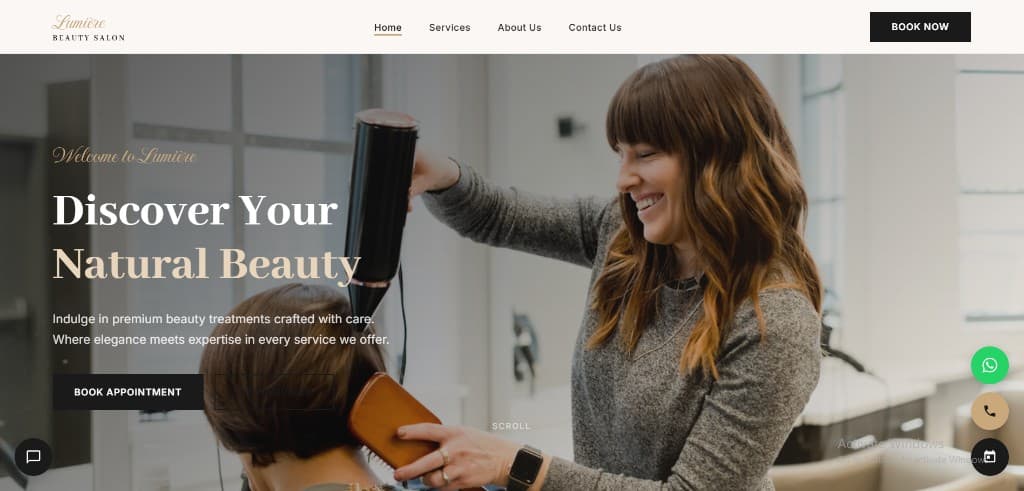 Lumière — Premium Beauty Salon